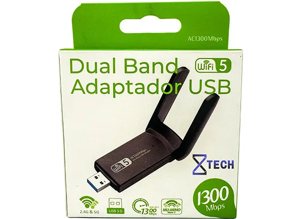 Adaptador Wireless 1300mbps