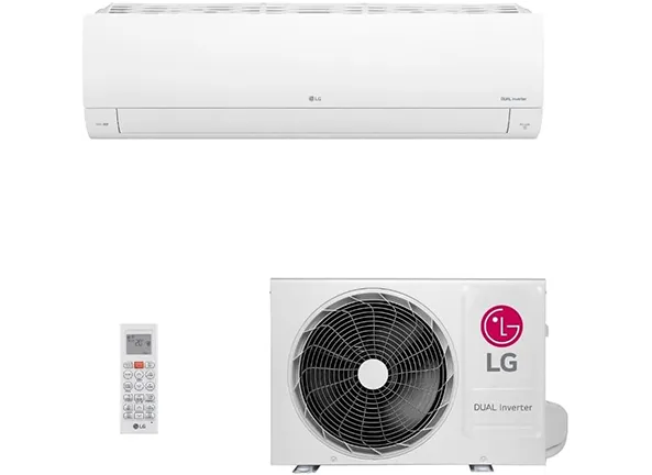 Ar-condicionado Lg Dual Inverter Voice + IA 9000 Btus Frio Branco S3-q09aa31a - 220v