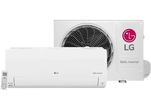 Ar Condicionado Split Hi Wall R32 LG Dual Inverter Voice +AI 18000 BTU/h Frio S3-Q18KL31B – 220 Volts