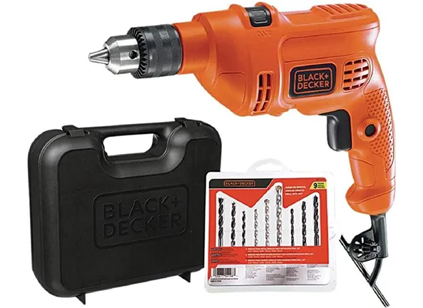 Black Decker Furadeira de Impacto 10mm, Potência 560W