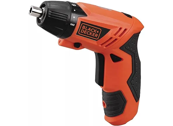 Black Decker Parafusadeira, Bateria 4.8V, com16 Acessórios, Modelo KC4815B, Bivolt