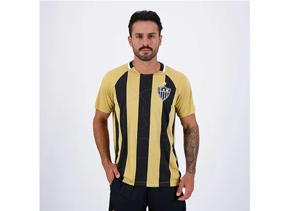 Braziline Camiseta Atlético Mineiro Euforia, Dourado