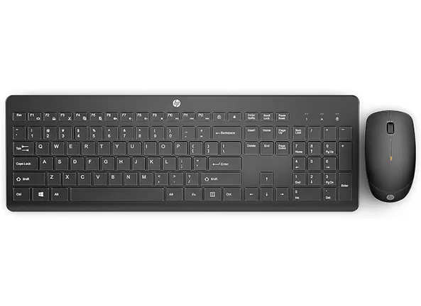 Combo de Teclado e Mouse Ergonômico Sem Fio