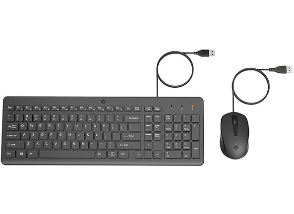 Combo de Teclado e Mouse HP 150