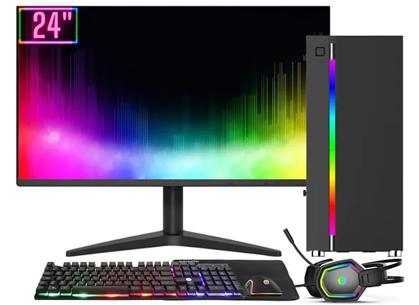 Computador Completo RGB Intel Core i7 16GB SSD 256GB