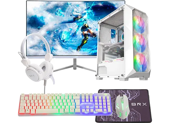 Computador Gamer I9 11ªG 32gb Ssd 960gb Gtx 1650 Monitor 23 Curvo