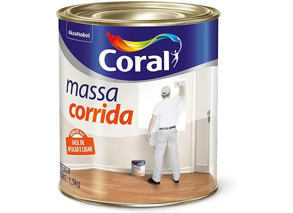 Coral Massa Corrida Branco