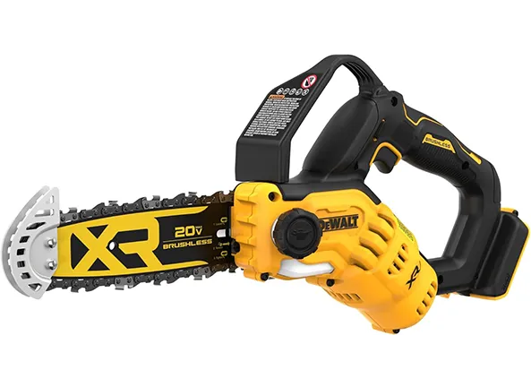 Dewalt Eletroserra de Poda 8 Sem Fio, Ferramenta Ideal para Jardinagem com Chave de Tensionamento e Protetor de Sabre, Modelo DCCS623B, 20V