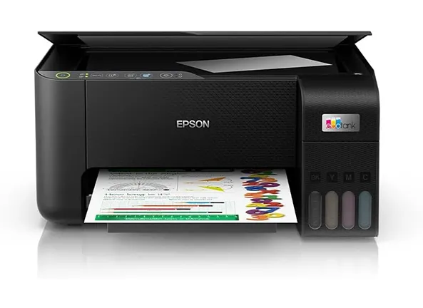 Epson EcoTank L3250 - Multifuncional, Tanque de Tinta Colorida, Wi-Fi Direct, USB, Bivolt, Preto