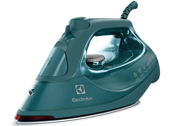 Ferro de passar seco e vapor Electrolux Antiaderente base cerâmica vapor vertical extra 1200W Verde Escuro