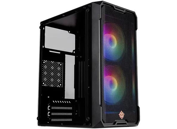 Gabinete Gamer TGT Jester, Mid-Tower, Lateral de Vidro