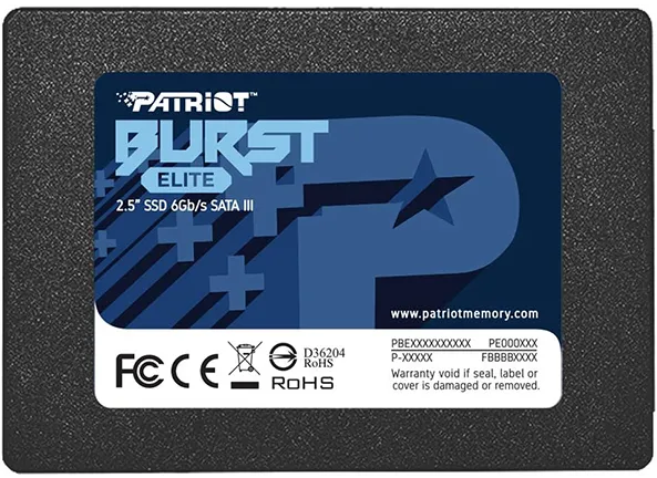 HD SSD Patriot Burst 120GB 2,5' Sata 3