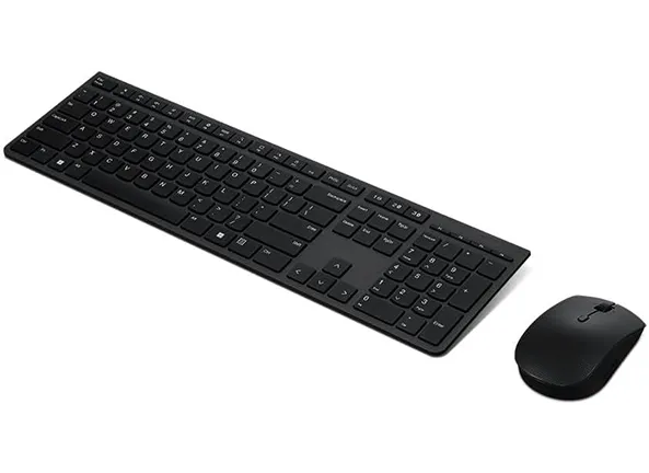 Kit Teclado e Mouse sem fio recarregável Lenovo