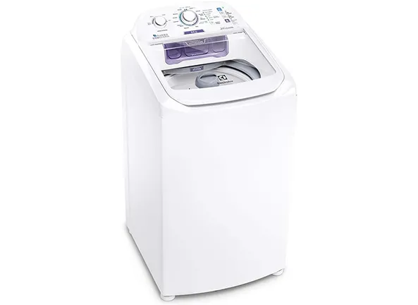 Máquina de Lavar Electrolux 8,5kg Branca Turbo Economia com Jet&Clean e Filtro Fiapos