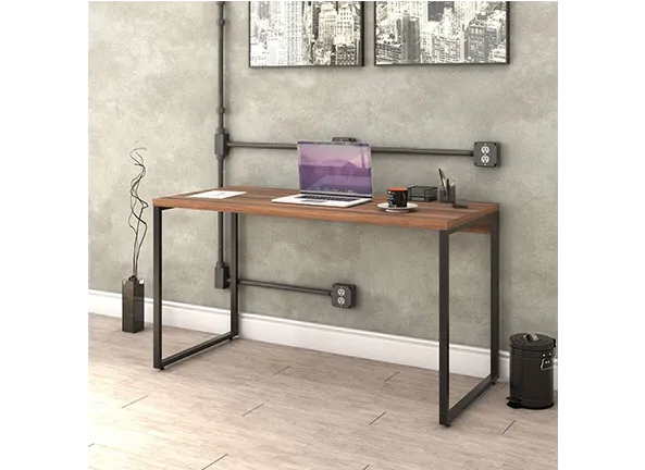 Mesa para Escritório Office Estilo Industrial 1,35m, Compace