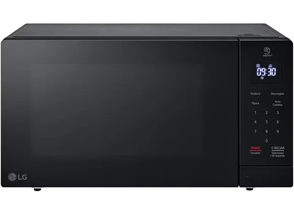 Microondas Panasonic Dupla Refeição 34l Black Glass