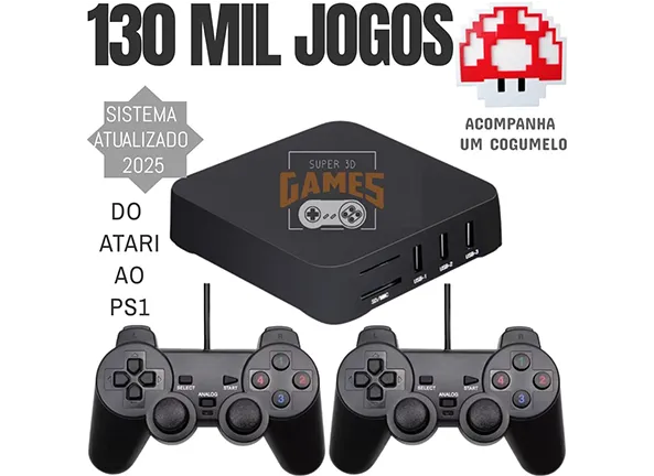 Mini Console Retro Super 3D Games