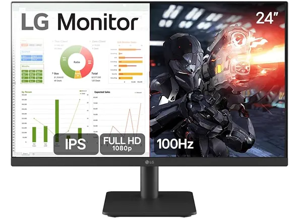 Monitor PC Gamer LG 24 IPS FullHD 100Hz HDMI