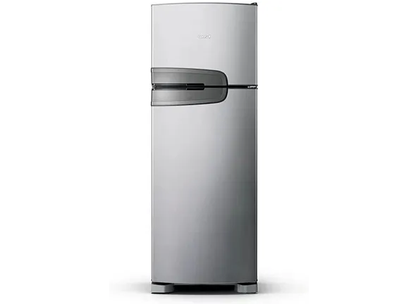 Refrigerador 340L 2 Portas Frost Free Classe A Evox 110 Volts, Inox, Consul