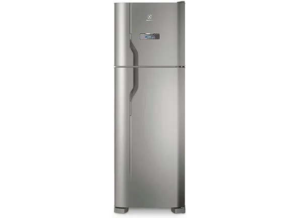 Refrigerador 371L Frost Free 2 Portas 110 Volts, Inox, Electrolux