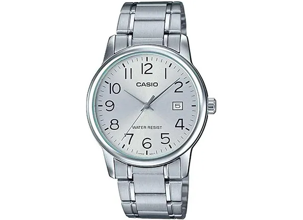 Relógio masculino Casio #MTP-V002D-7B padrão analógico