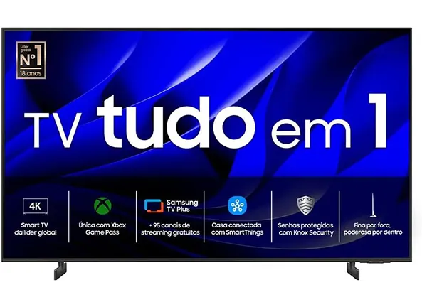 Samsung Smart TV 55 Crystal UHD 4K 55DU8000 - Painel Dynamic Crystal Color, Gaming Hub