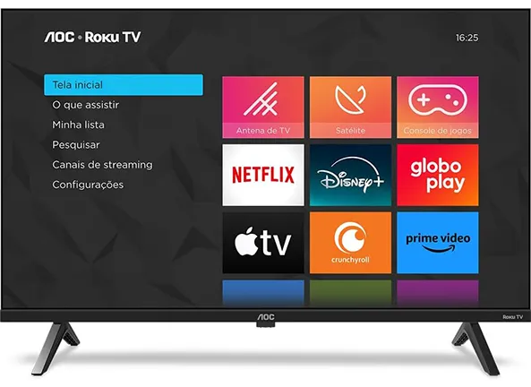 Smart TV 32 HD AOC Roku TV