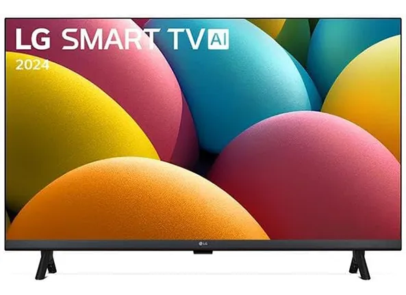 Smart TV 32 LG HD 32LR600B Processador α5 Ger6 AI Alexa integrado LG Channels webOS 23 compatível com Controle Smart Magic