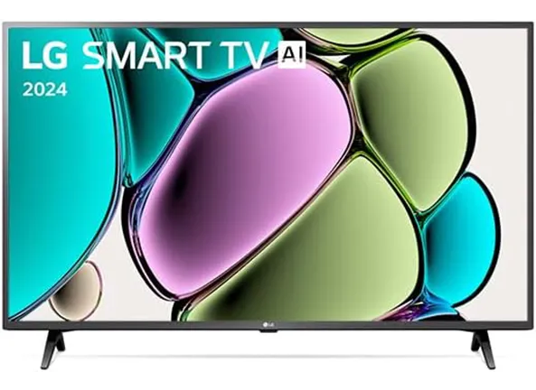 Smart TV 43 LG Full HD 43LR6700 Processador α5 Ger6 AI Alexa integrado LG Channels webOS 23 compatível com Controle Smart Magic