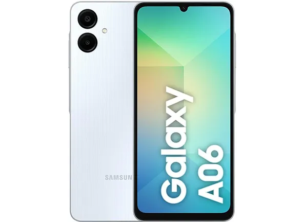 Smartphone Samsung Galaxy A06 128GB, 4GB RAM, Processador Octa-Core, Bateria de 5000mAh, Tela Infinita de 6.7, Câmera Traseira Dupla, Dual Chip