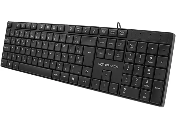 Teclado C3 Tech USB Multimidia