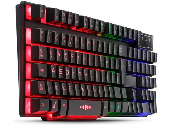 Teclado Gamer Semi Mecânico Multimídia